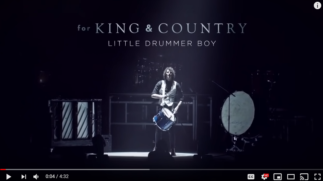 for KING & COUNTRY Little Drummer Boy (ReWrapped) Daily Play MPE