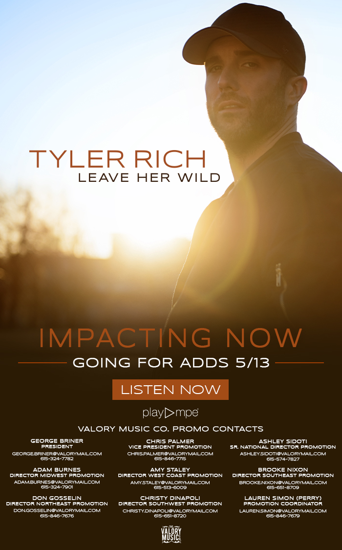 TYLER RICH – LEAVE HER WILD